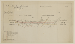 216596 Kadastraal uittreksel van de gemeente Tolsteeg, sectie A, eerste blad, te Utrecht, het terrein bij de Lunetten ...